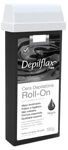 CERA EN ROLL ON NEGRA - DEPILFLAX