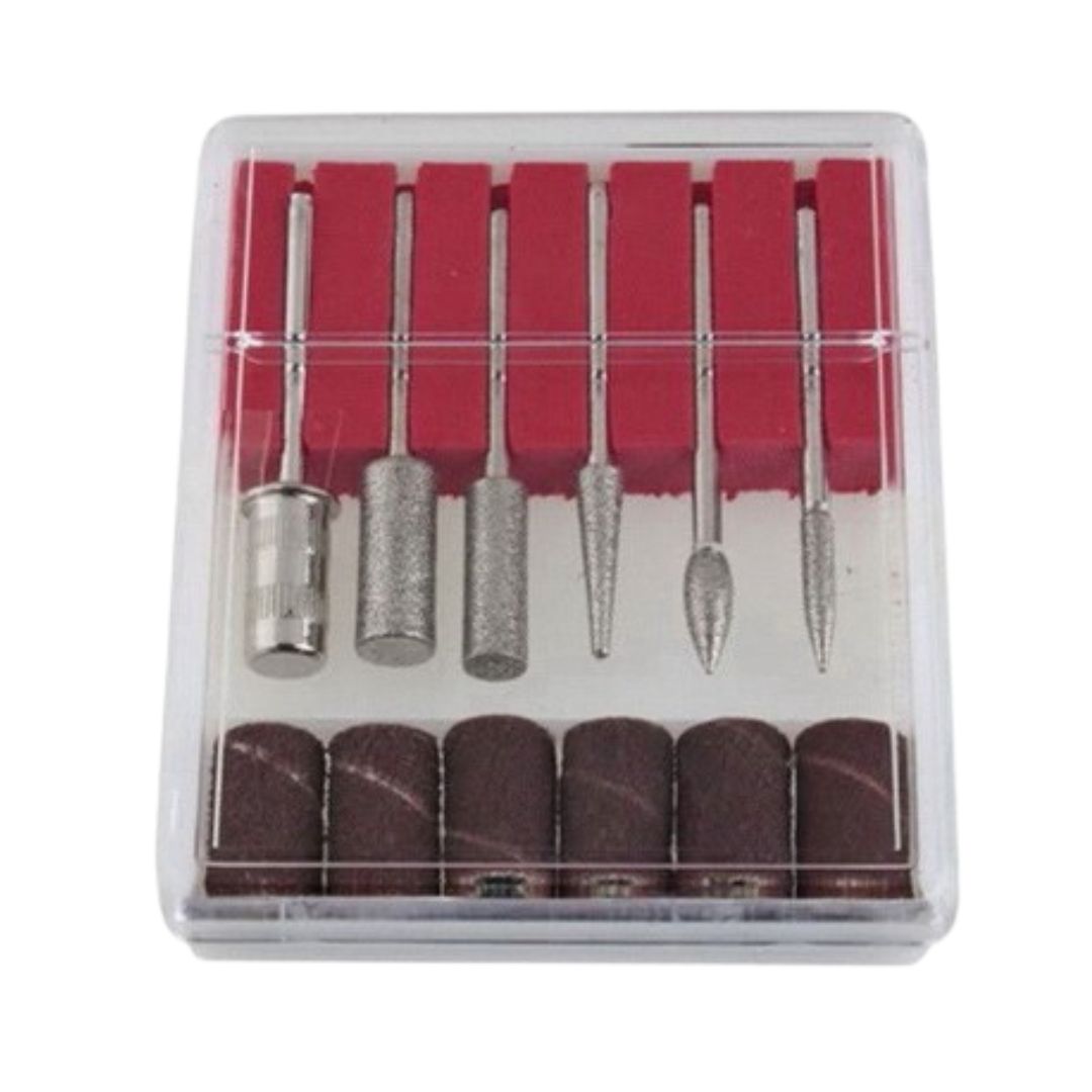 FRESAS - KIT 6 PIEZAS + 6 ESMERIL