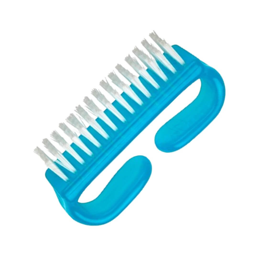 CEPILLO PARA UÑAS ACRILICO CON PASA DEDO