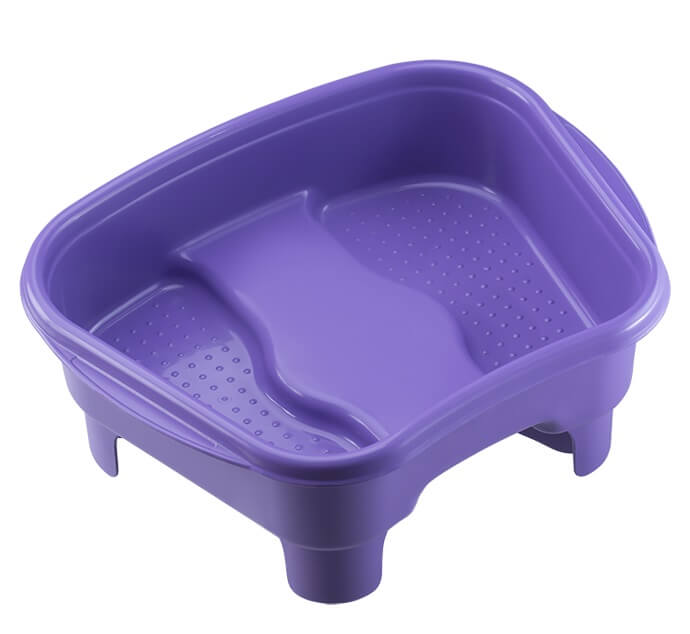 BACHA PEDICURA C/ PEDESTAL PURPURA