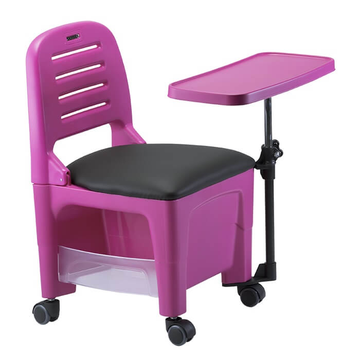 CARRO MANICURIA BARI ROSA - DOMPEL