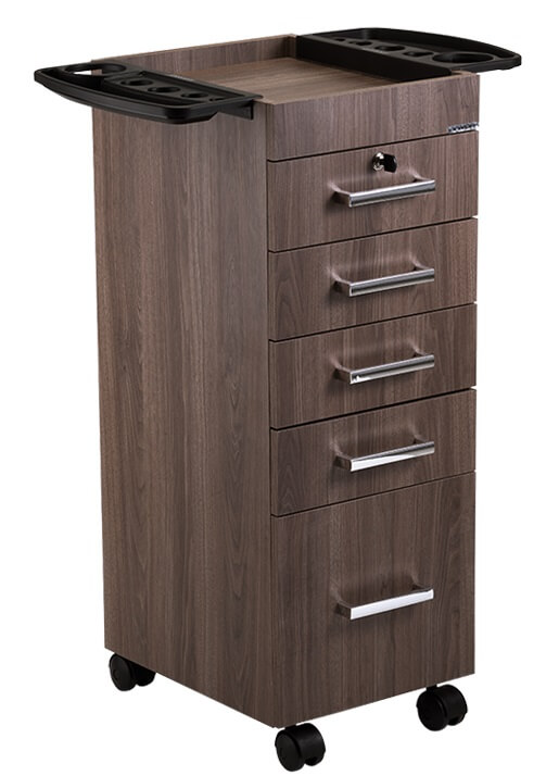 CARRO MONIQUE C/C MARRON MADERA - DOMPEL